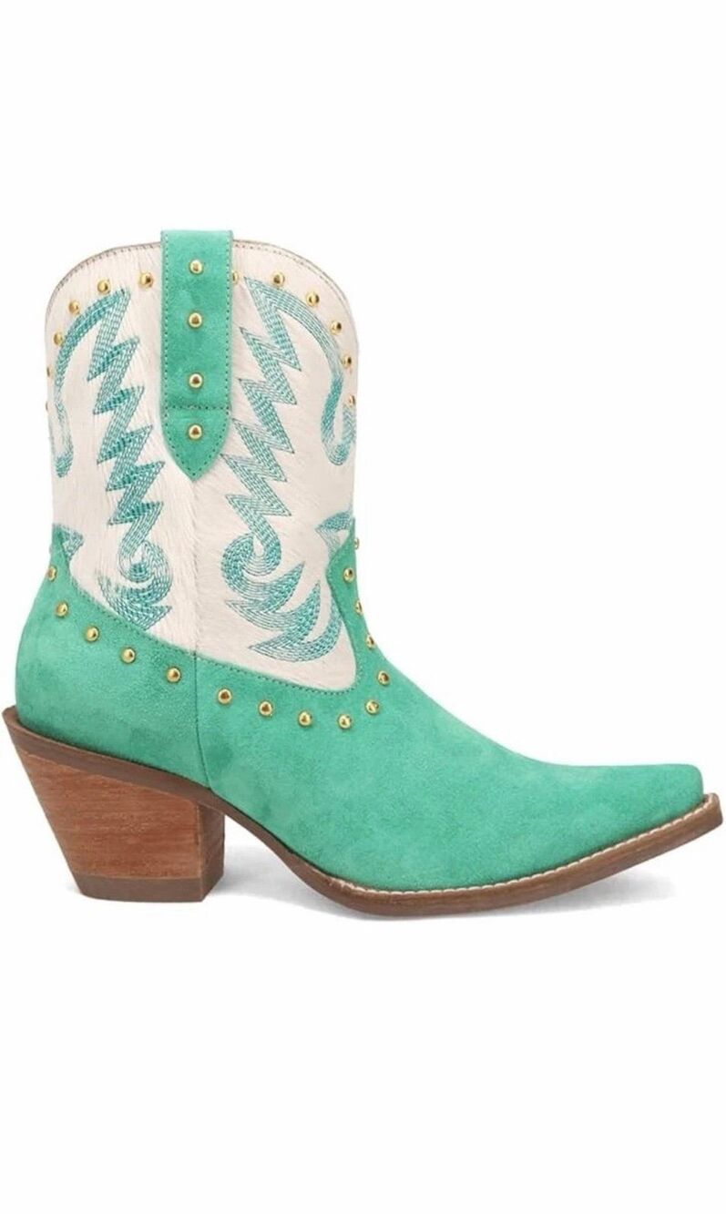 Dingo Rodeo Queen Genuine Calf Hair Cowboy Boots